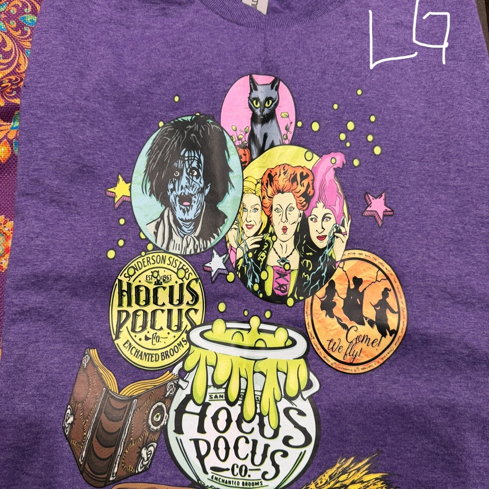 Purple Hocus Pocus Graphic Tee